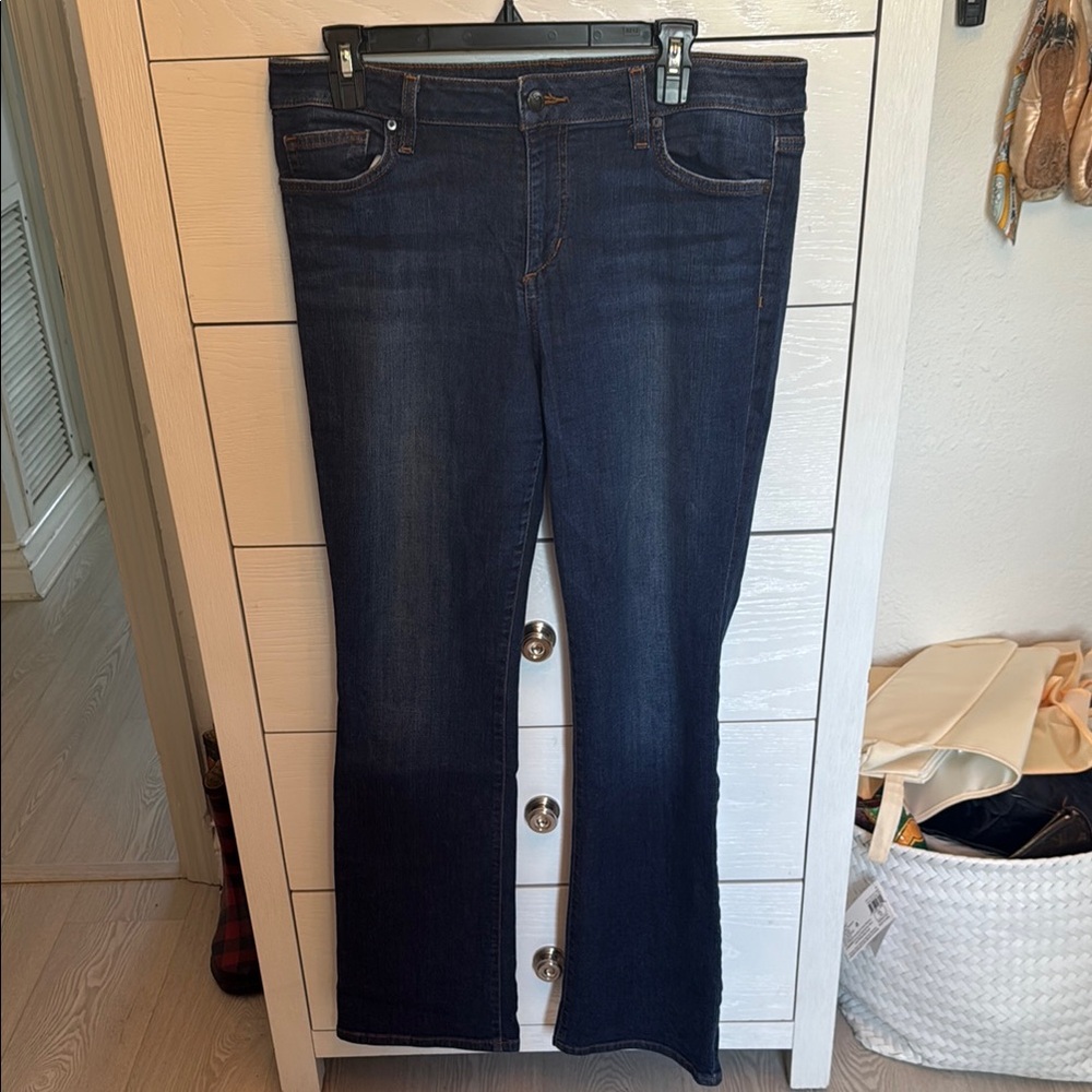 Joe's Jeans Blue Flare Wide Leg Denim